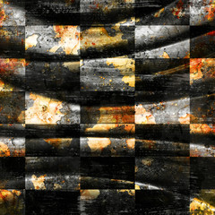 Abstract checkered grunge background