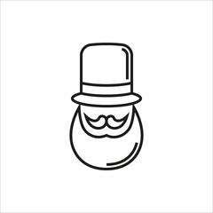 Hipster Black and White