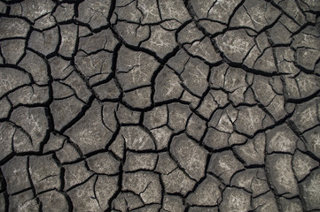 Texture cracked earth