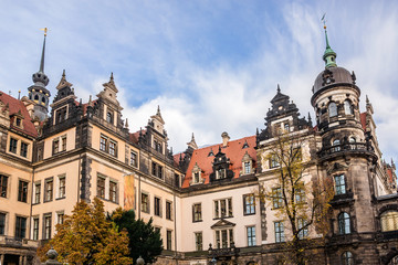 Cityscape of Dresden historic center. Germany.