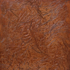 creasy grungy plastered deep brown wall texture