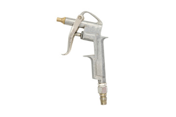 Blow Gun, Air compressor gun isolated on white background. Clipping path