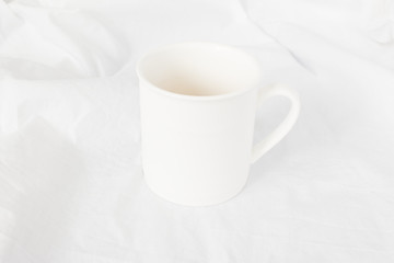 Blank white cup