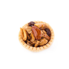 homemade almond tart