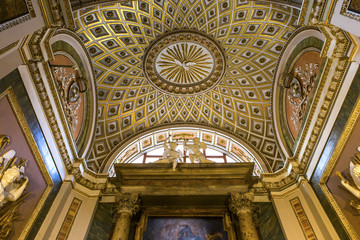 Fototapeta na wymiar Santa Maria dei Miracoli church, Rome, Italy