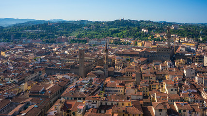 Fototapeta na wymiar Center of Florence