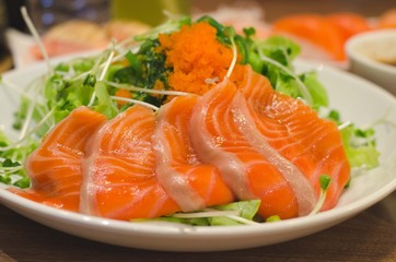 Salmon salad