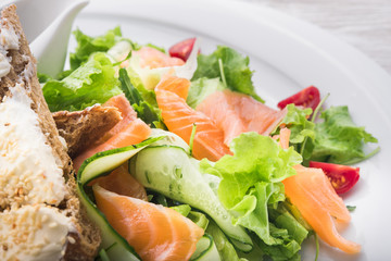 salmon salad