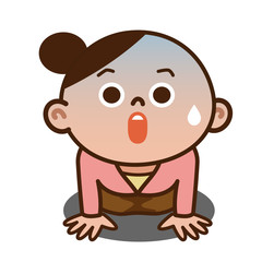 落ち込む女の子