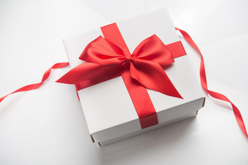 white gift box