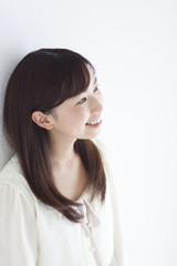 Fototapeta premium 笑顔の女性