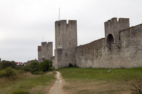 V&auml;rldsarvsstaden Visby med dess ringmur