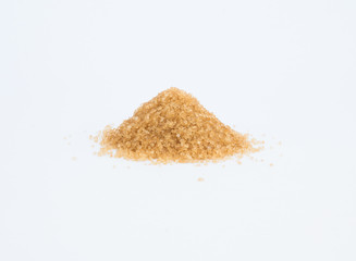 Granulated sugar isolated