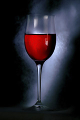 glass of wine