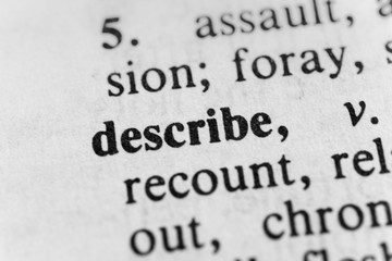 Obraz premium Describe