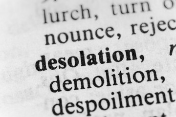 Obraz premium Desolation