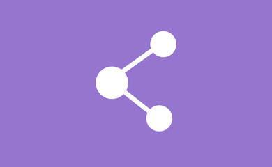 Vector connectivity symbol icon on flat background
