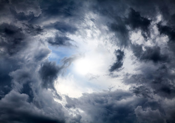 Dramatic Clouds Background