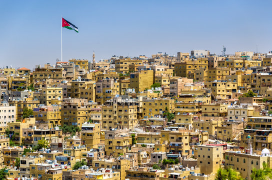 Cityscape of Amman, Jordan