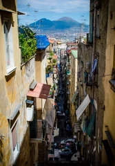 Fototapeten Napoli dai quartieri spagnoli © sefcast