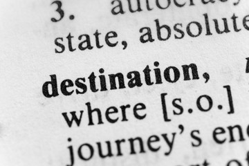 Obraz premium Destination