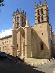 Fototapeta na wymiar French Medieval Cathedral