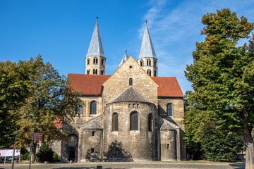 Ansicht Halberstädter Dom Platz