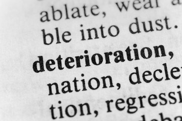 Obraz premium Deterioration
