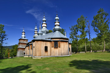 wooden orthodox church in Turzansk, UNESCO, Poland
