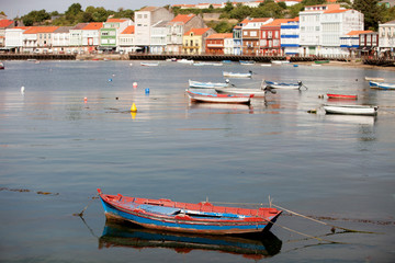 Small fishing boats