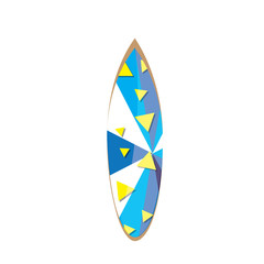Isolated Surfboard
