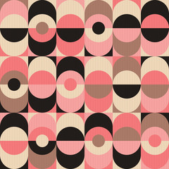seamless vintage geometric pattern - 119550044