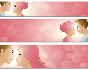 love / young couple in love