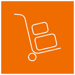 Luggage icon Vector Illustration Image Web Material icon