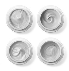 cosmetics cream isolated
