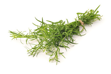 Bunch of fresh tarragon herbs