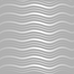 Silver wave pattern