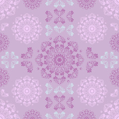 Rose quartz and serenity seamless pattern for wall.