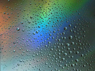 Разноцветный фон с капельками