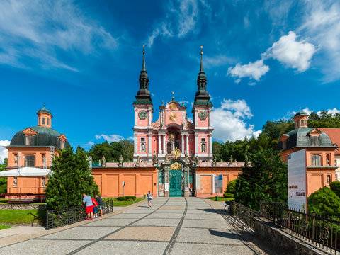 Fototapeta Wallfahrtskirche Swieta Lipka in den Masuren  Polen