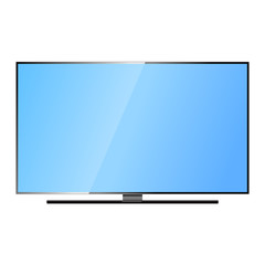 TV screen lcd monitor template vector illustration. Electronic device TV screen infographic. Technology digital device TV screen, size diagonal display vector illustration. Screen monitor