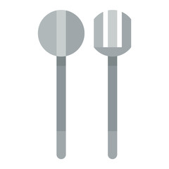 Spoon and fork vector