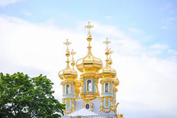 Palace of Tsarskoye Selo in St. Petersburg