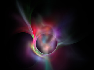 Abstract fractal background