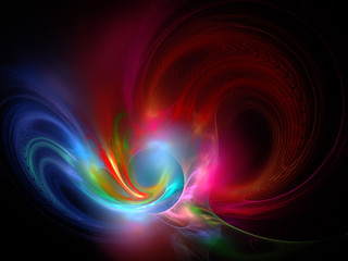 Abstract fractal background