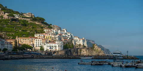 Fototapeta na wymiar Amalfi beach, Italy