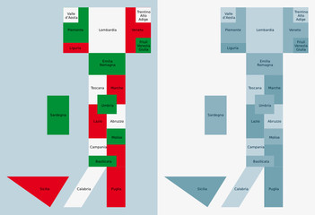 Italia Italy Regioni Regions © ioilmassi