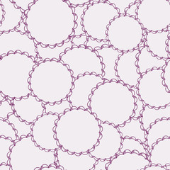 Seamless decorative pattern. Vintage. Oriental pattern Vector Illustration.