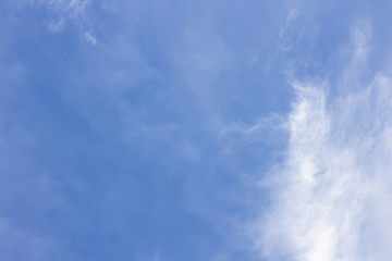 Naklejka na ściany i meble Blue sky and cloud