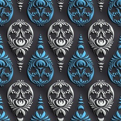 Plastic background tile